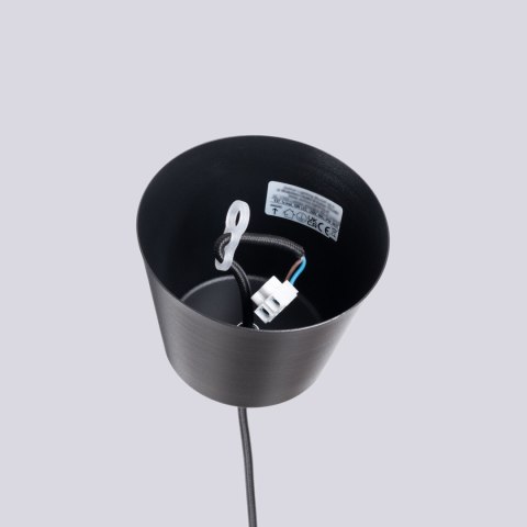 Sollux Lighting Lampa wisząca BILO czarna