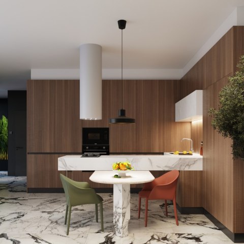Sollux Lighting Lampa wisząca BILO czarna