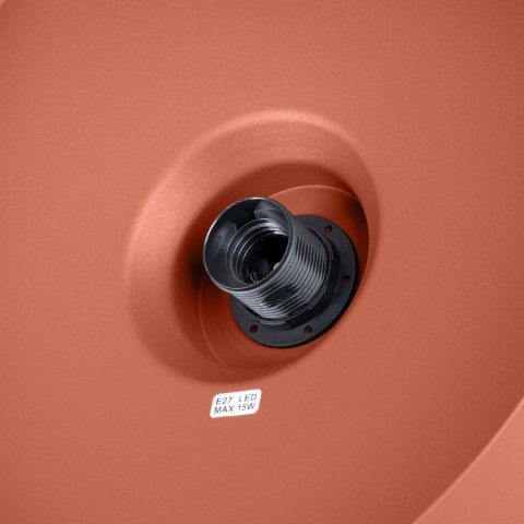 Sollux Lighting Lampa wisząca BILO ochra czerwona