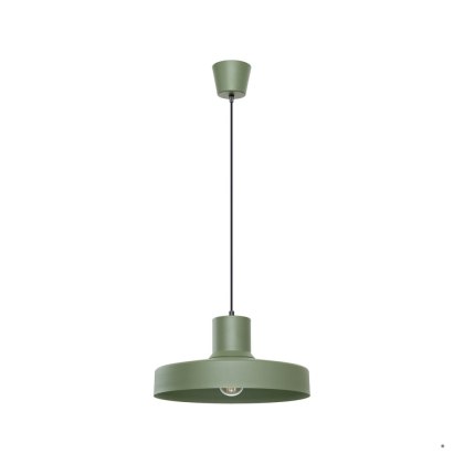 Sollux Lighting Lampa wisząca BILO zielona oliwka