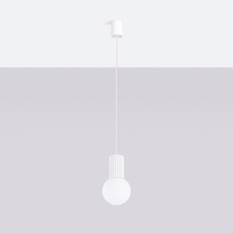 Sollux Lighting Lampa wisząca HALO 1 biała