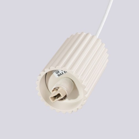 Sollux Lighting Lampa wisząca HALO 3P beżowa