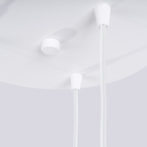 Sollux Lighting Lampa wisząca HALO 3P biała