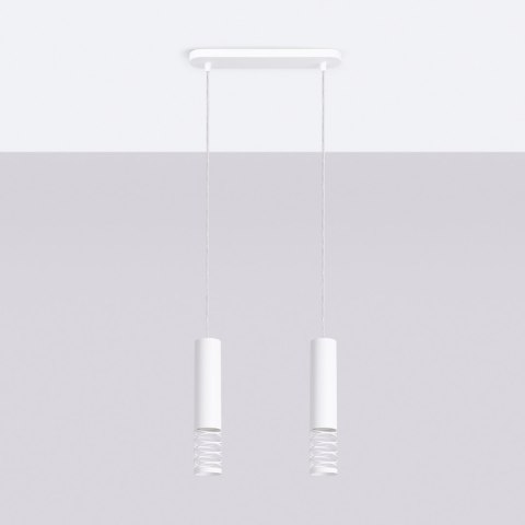 Sollux Lighting Lampa wisząca LAMI 2 biały