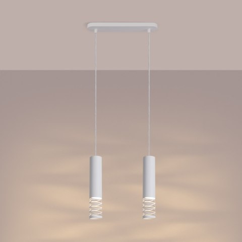 Sollux Lighting Lampa wisząca LAMI 2 biały