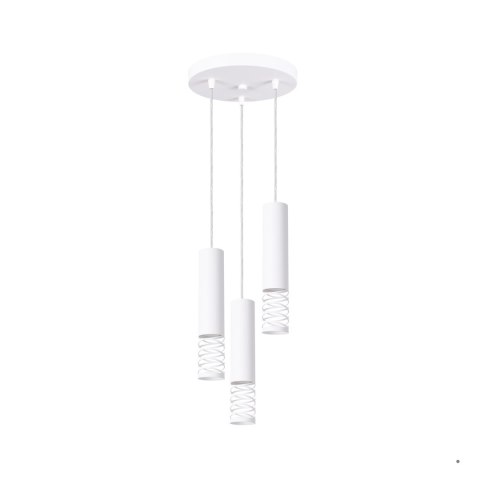 Sollux Lighting Lampa wisząca LAMI 3P biały