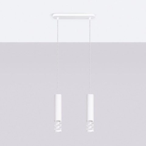 Sollux Lighting Lampa wisząca LIRO 2 biały