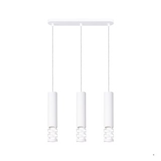 Sollux Lighting Lampa wisząca LIRO 3L biały