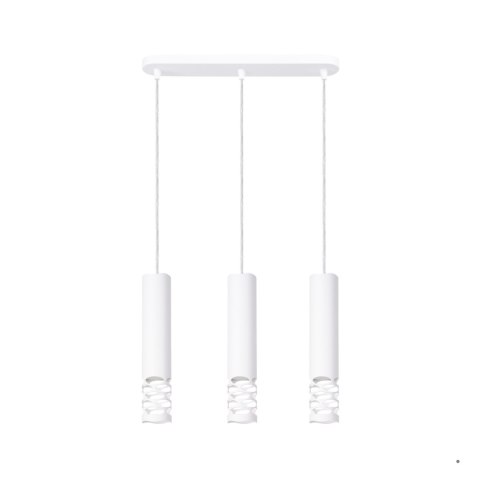 Sollux Lighting Lampa wisząca LIRO 3L biały