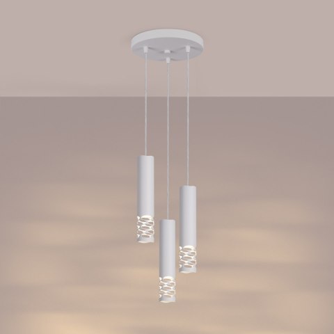 Sollux Lighting Lampa wisząca LIRO 3P biały