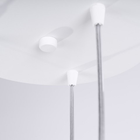 Sollux Lighting Lampa wisząca LIRO 3P biały