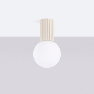 Sollux Lighting Plafon HALO beżowy IP44