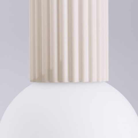 Sollux Lighting Plafon HALO beżowy IP44