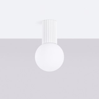 Sollux Lighting Plafon HALO biały IP44