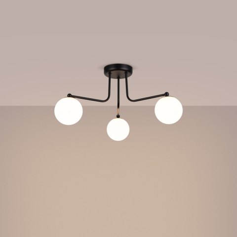 Sollux Lighting Żyrandol ASTRAL 3 czarny