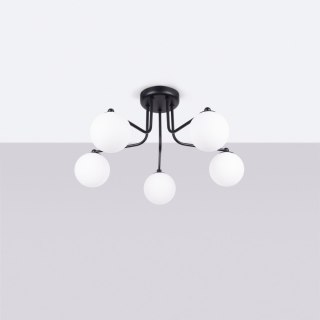 Sollux Lighting Żyrandol ASTRAL 5 czarny
