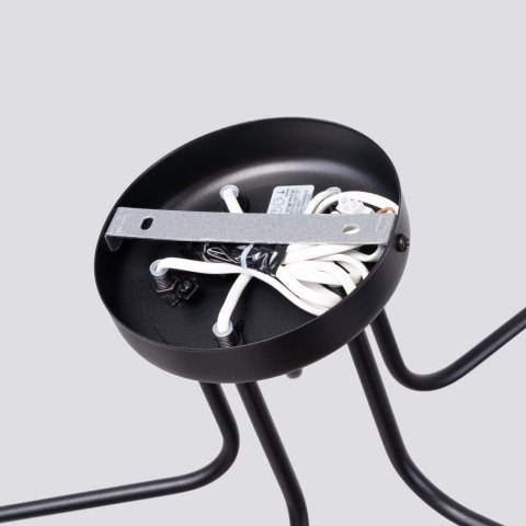 Sollux Lighting Żyrandol ASTRAL 5 czarny