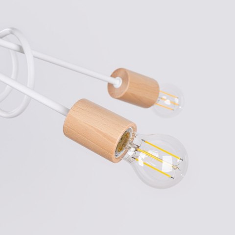 Sollux Lighting Żyrandol EMBER 5 biały