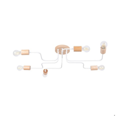 Sollux Lighting Żyrandol TIMBO 6 biały