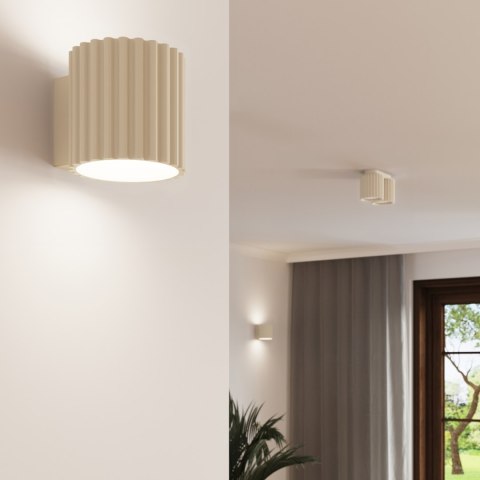 Sollux Lighting Kinkiet AURA beżowy G9