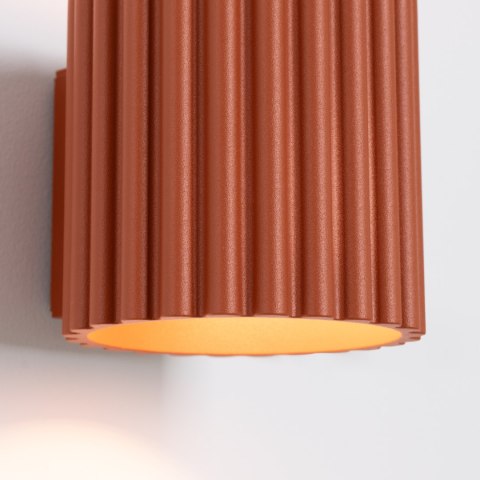 Sollux Lighting Kinkiet AURA ochra czerwona G9