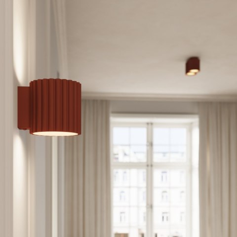 Sollux Lighting Kinkiet AURA ochra czerwona G9