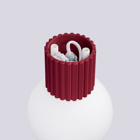 Sollux Lighting Kinkiet HALO burgund IP44