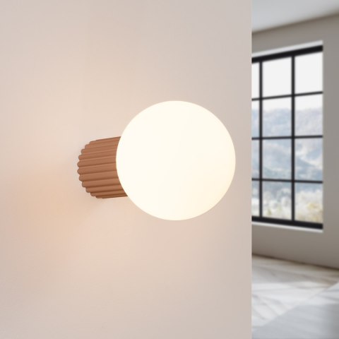 Sollux Lighting Kinkiet HALO mocca IP44