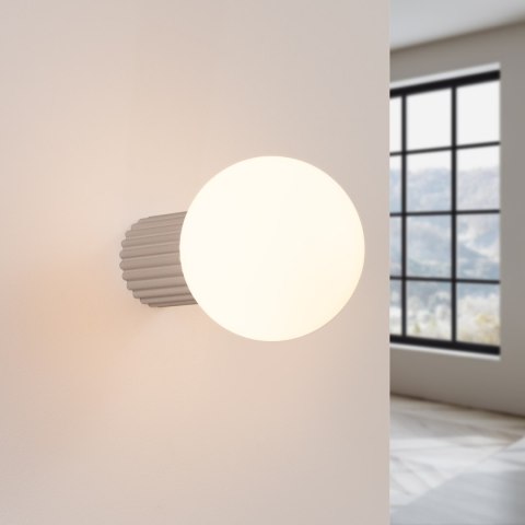 Sollux Lighting Kinkiet HALO taupe IP44