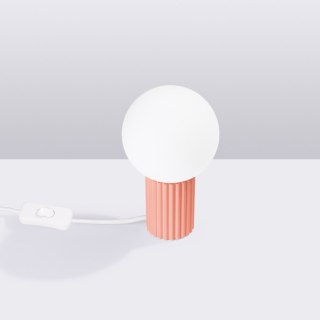 Sollux Lighting Lampa biurkowa HALO brzoskwiniowa