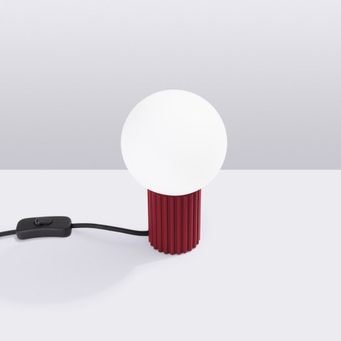 Sollux Lighting Lampa biurkowa HALO burgund