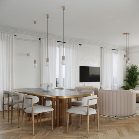 Sollux Lighting Lampa biurkowa HALO taupe