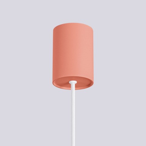 Sollux Lighting Lampa wisząca HALO 1 brzoskwiniowa
