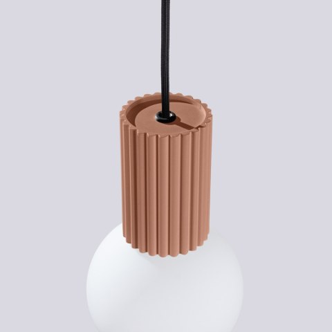 Sollux Lighting Lampa wisząca HALO 1 mocca