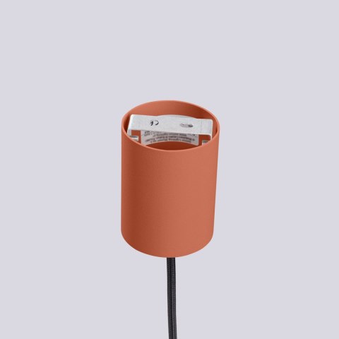 Sollux Lighting Lampa wisząca HALO 1 ochra czerwona