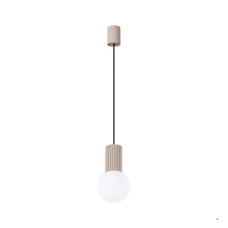 Sollux Lighting Lampa wisząca HALO 1 taupe