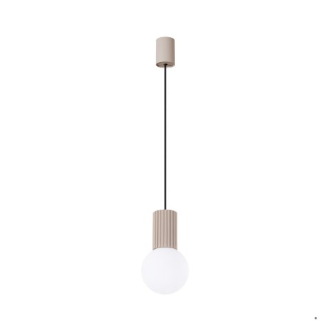 Sollux Lighting Lampa wisząca HALO 1 taupe