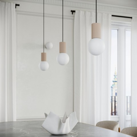 Sollux Lighting Lampa wisząca HALO 1 taupe