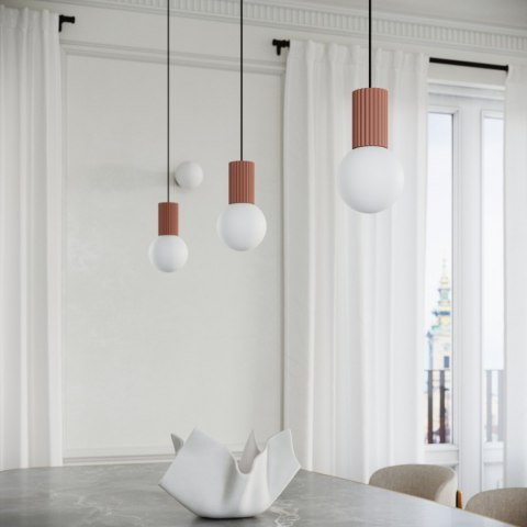 Sollux Lighting Lampa wisząca HALO 3P mocca