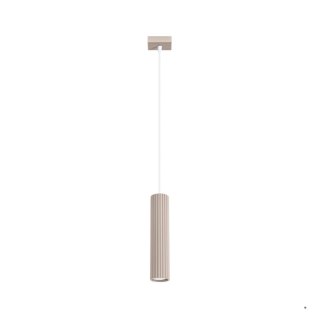 Sollux Lighting Lampa wisząca KARBON 1 taupe