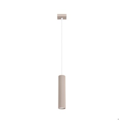 Sollux Lighting Lampa wisząca KARBON 1 taupe