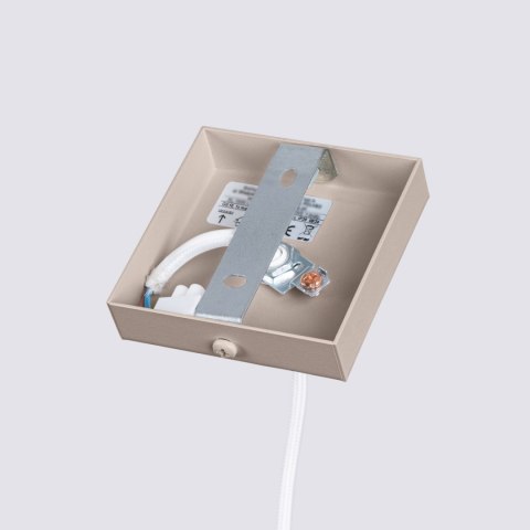 Sollux Lighting Lampa wisząca KARBON 1 taupe