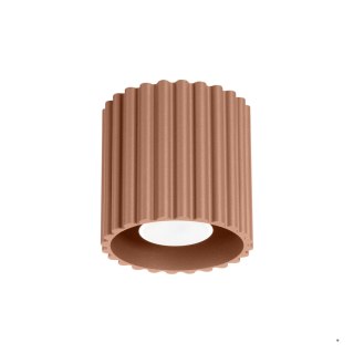Sollux Lighting Plafon AURA 1 mocca GU10