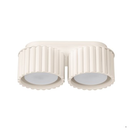 Sollux Lighting Plafon AURA 2 beżowy Gx53