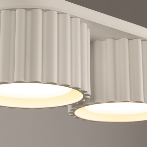 Sollux Lighting Plafon AURA 2 beżowy Gx53