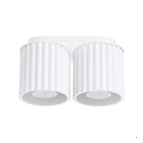 Sollux Lighting Plafon AURA 2 biały GU10