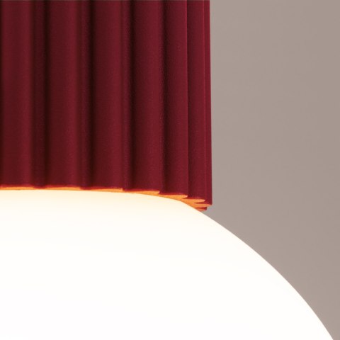 Sollux Lighting Plafon HALO burgund IP44