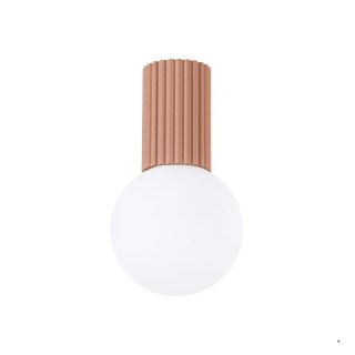 Sollux Lighting Plafon HALO mocca IP44