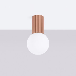 Sollux Lighting Plafon HALO mocca IP44