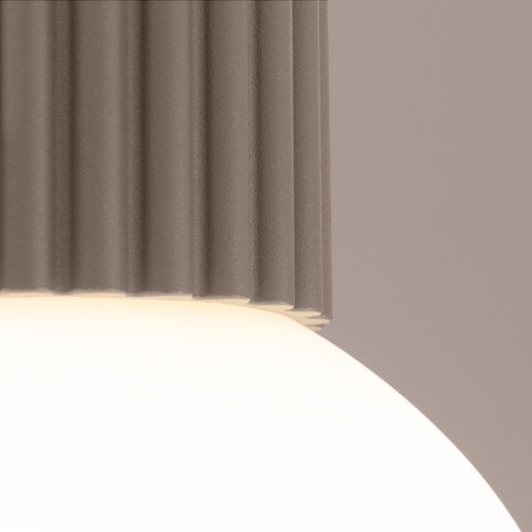 Sollux Lighting Plafon HALO taupe IP44